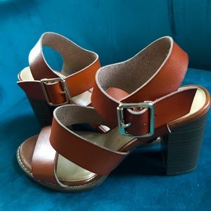 Brown Old Navy Heels